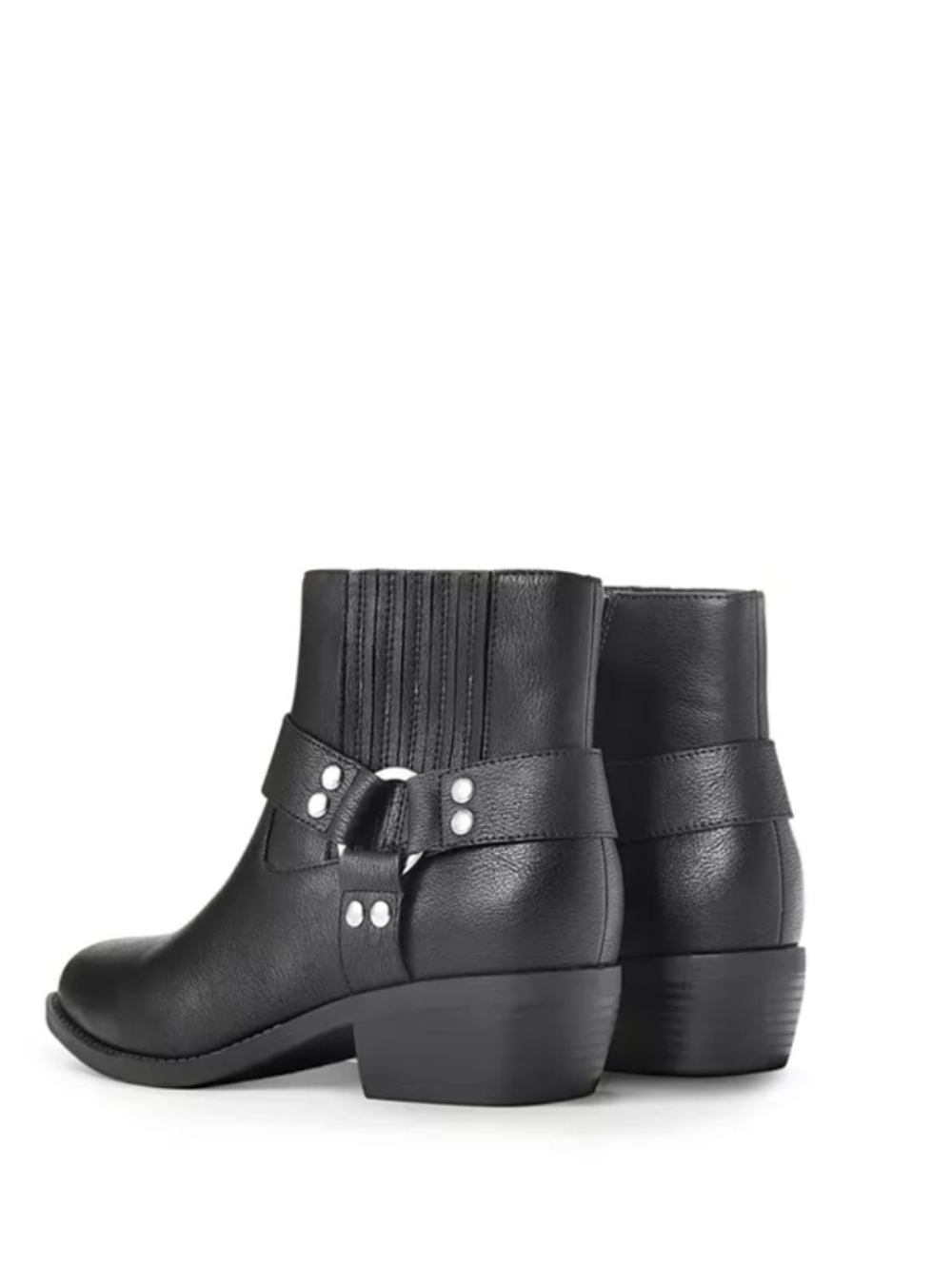 Sun + Stone Harness Booties Faux Leather 9 NWT